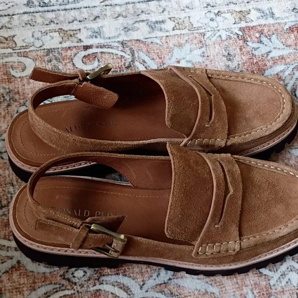 Donald Pliner Slingback Loafers 9.5M - Picture 2 of 4